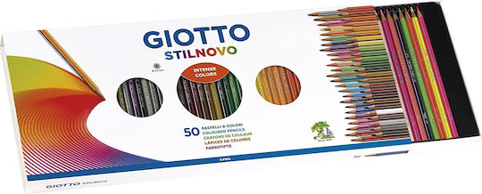 Giotto Stilnovo Colored Pencils Colored Pencil Set With Sharpener Package of 1 packages
