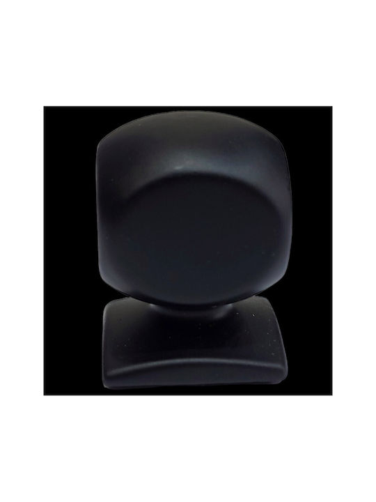 Italian Brass Furniture Knob Omp Porro 11418-000-20a1 Matte Black Diameter 25