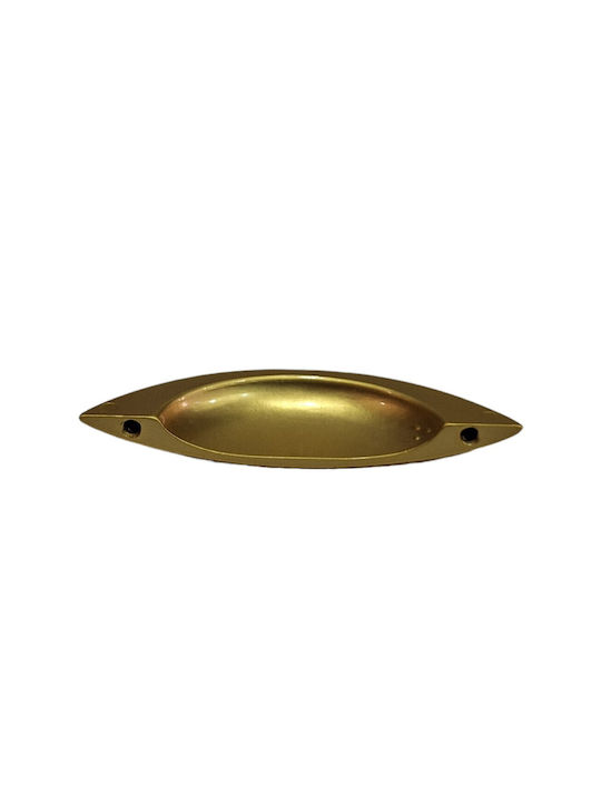 Mânere Pentru Mobilier Euro-fer 0003-20a2 Diametru 6,4cm Auriu-mat