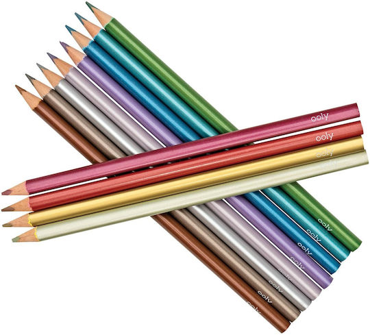 Ooly Modern Metallics Colored Ξυλομπογιές Σετ 12 χρώματα