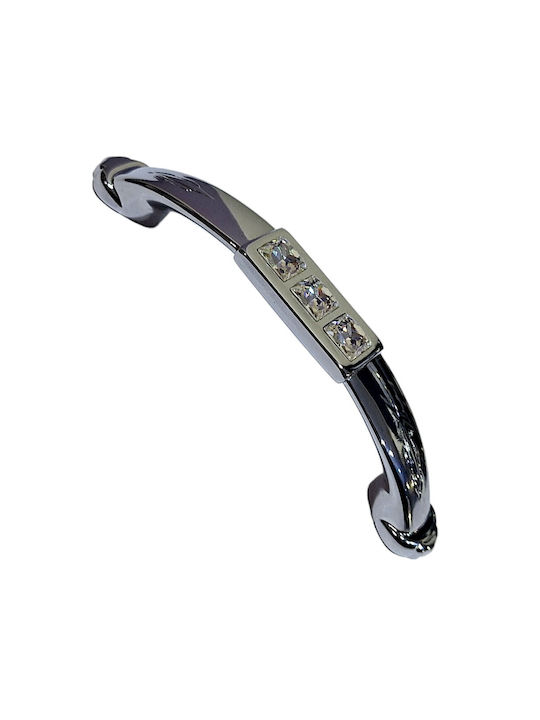 Italian Handle Swarovski Euro-fer 0129-096-swi1 Diameter 9.6cm
