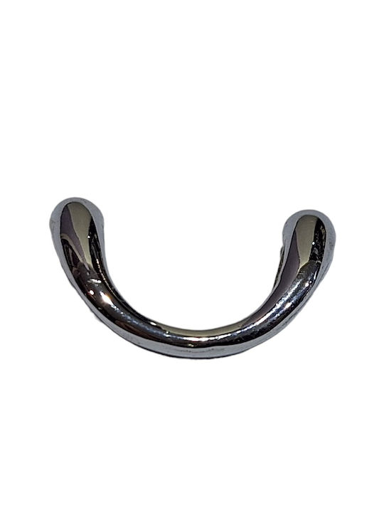 Mâner de Mobilier Italian Eureka 0477-032-ino1 Culoare Full Face Crom Lucios Dimensiune 3,2cm