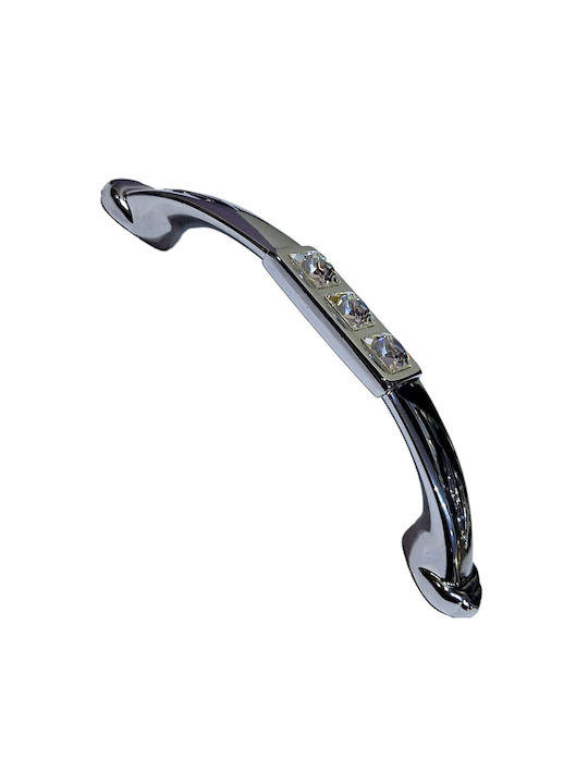 Italian Handle Swarovski Euro-fer 0129-096-swi1 Diameter 9.6cm