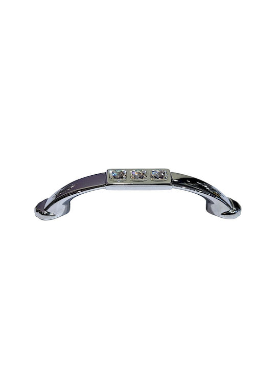 Italian Handle Swarovski Euro-fer 0129-096-swi1 Diameter 9.6cm