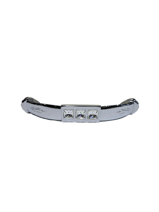 Italian Handle Swarovski Euro-fer 0129-096-swi1 Diameter 9.6cm