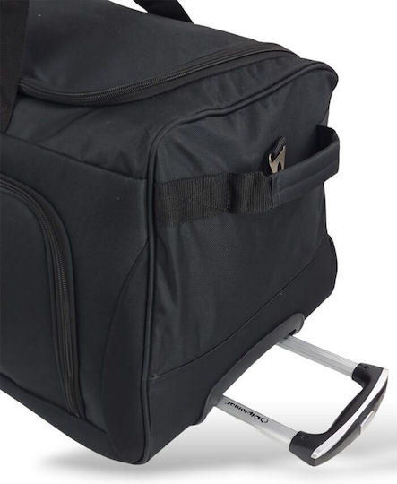 Diplomat Sack Voyage 90lt Black with Wheels Fabric L73xW35xH36cm