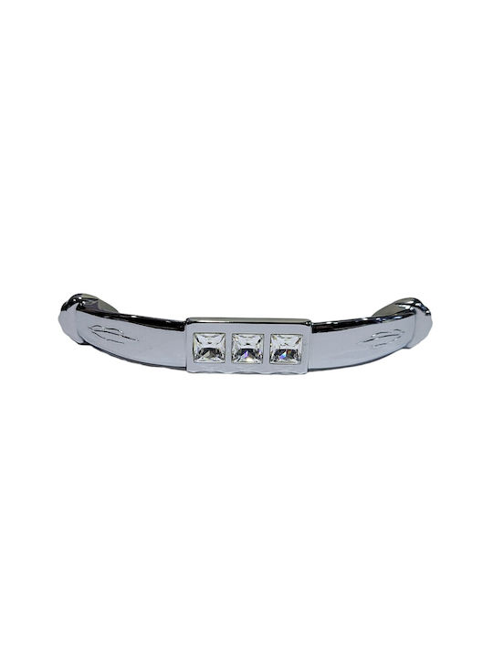 Italian Handle Swarovski Euro-fer 0129-096-swi1 Diameter 9.6cm