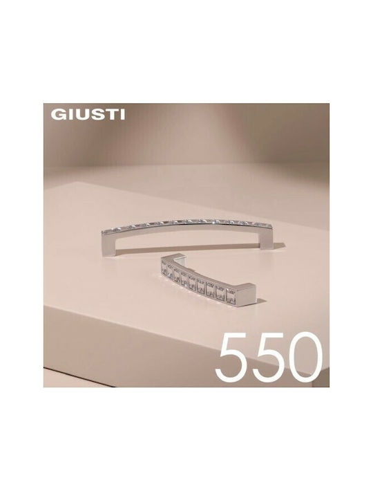 Handle Giusti Swarovski Chrome 233-550mn096sw