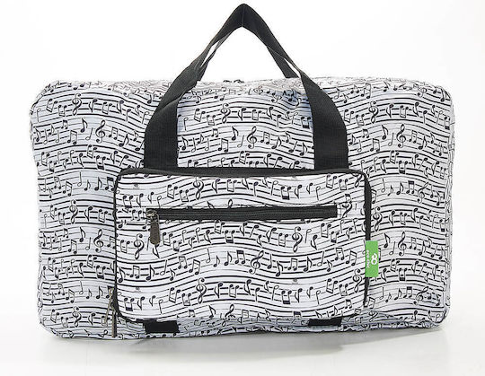 Eco Chic Foldable Holdall Sack Voyage 30lt White Fabric L50xW20xH29cm