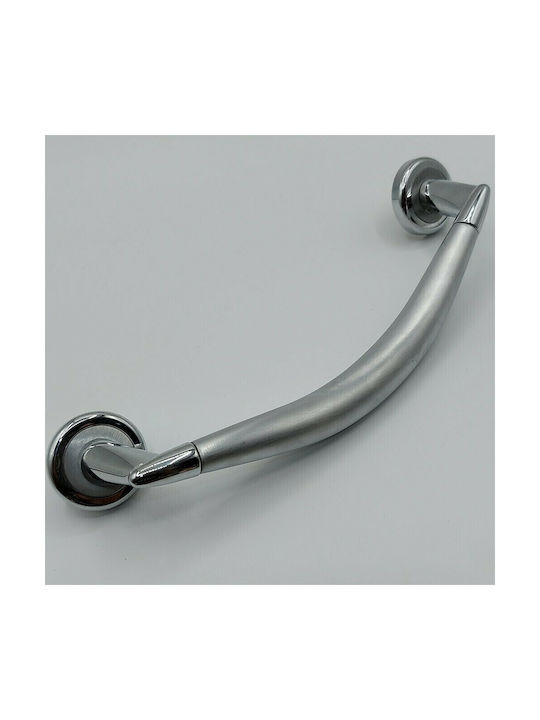 Italienische Messing Türgriff Fba 0454-2600-10c21 Chrom-Chrom Glänzend Maße 26,0cm
