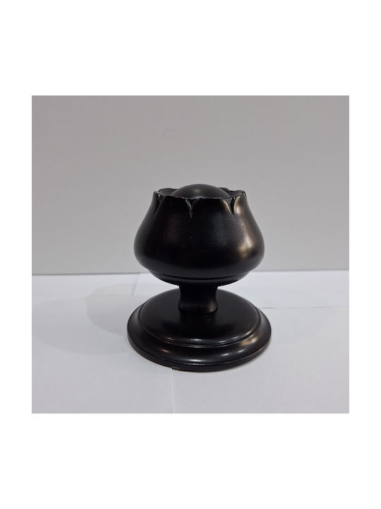 Spanish Brass Front Door Knob Mein 9274-may Black Matte Dimensions 83×83×80 Mm