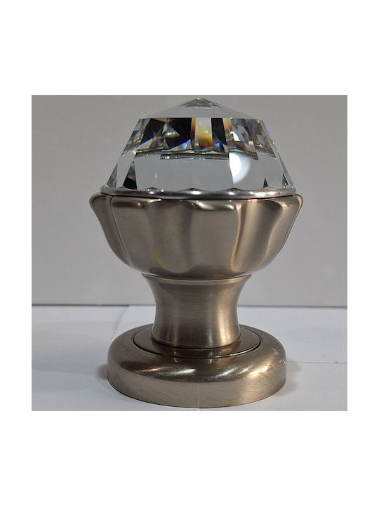 Spanish Brass Knob Mestre 4882-swa1 Swarovski Crystal