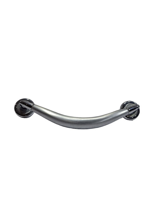 Italienische Messing Türgriff Fba 0454-2600-10c21 Chrom-Chrom Glänzend Maße 26,0cm