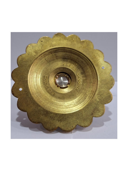 Italienischer Messing-Tastatur Enrico Cassina 4870-20a1 Gold Matt
