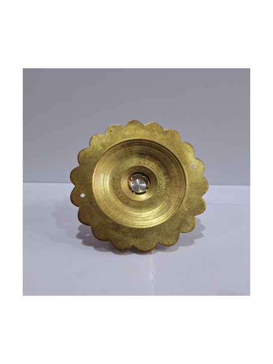 Italienischer Messing-Tastatur Enrico Cassina 4870-20a1 Gold Matt