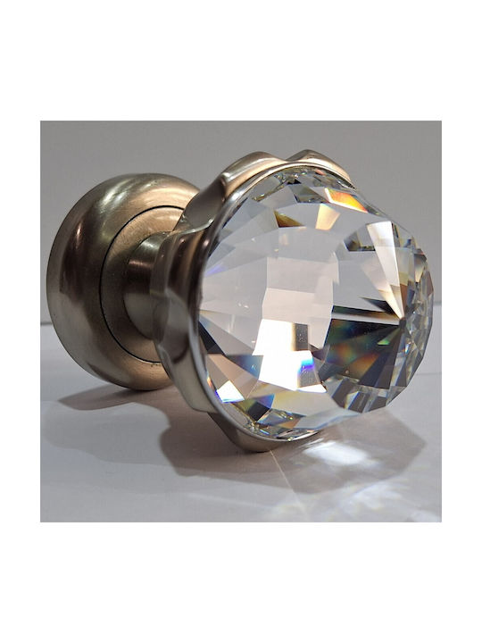 Spanish Brass Knob Mestre 4882-swa1 Swarovski Crystal