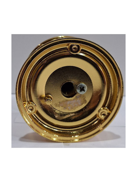 Spanischer Messing-Knopf Für Vordertür Coba 4876-oro2 Gold 24k Maße 70×70×65 Mm