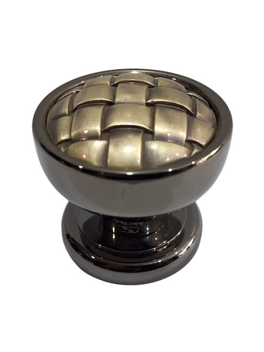Salice Paolo Ръкохватка Предна врата HEMATITE-AGED SILVER