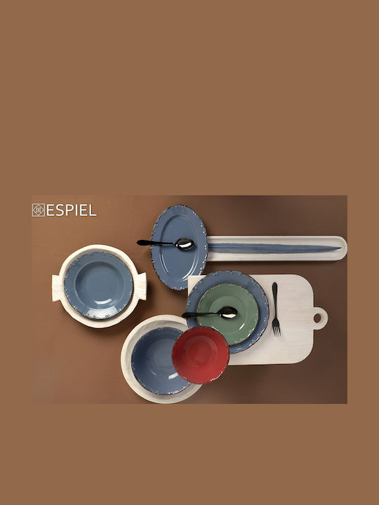 Espiel Liana Farfurie joasă Light Blue cu Diametru 27cm