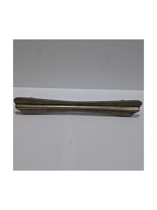 Spanish Brass Front Door Handle Mestre 9271-200-arg1 Aged Silver Size 20.0cm