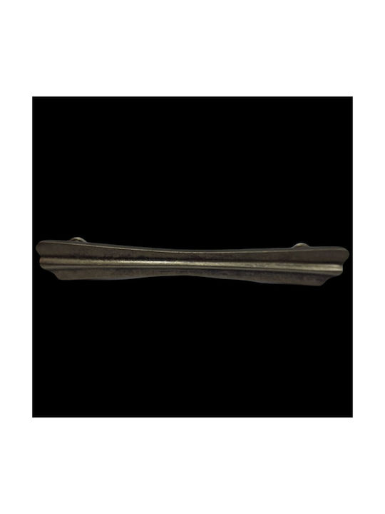 Spanish Brass Front Door Handle Mestre 9271-200-arg1 Aged Silver Size 20.0cm