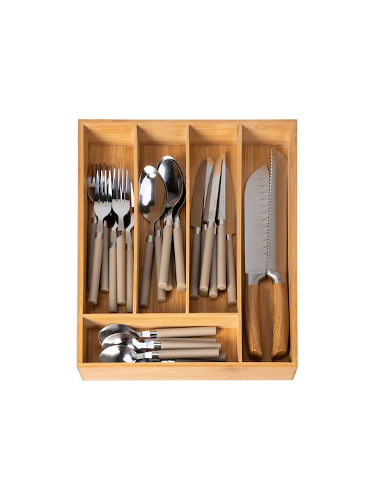 ArteLibre Drawer Dividers Wooden in Brown Colour 30x37x4.5cm