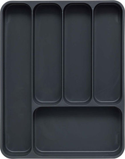 Atmosphera Drawer Cutlery Tray Opening Plastic 39x31x5.5cm Grey