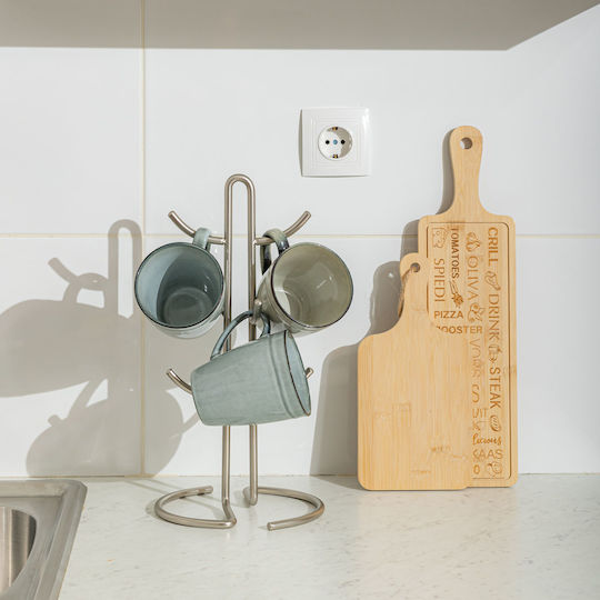 Estia Metal Mug Stand 18x18x38.2cm Grey