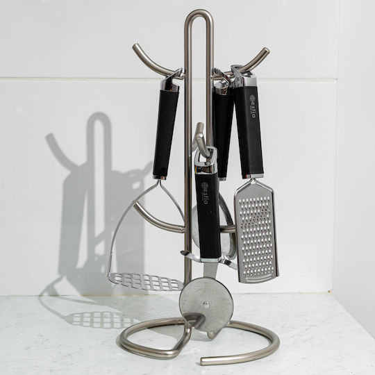 Estia Metal Mug Stand 18x18x38.2cm Grey
