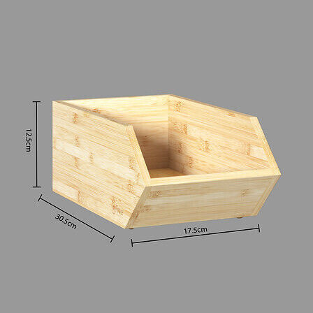 5Five Επιτραπέζια Βάση F-V Bamboo Bamboo 35x30.5x12.5εκ. Καφέ