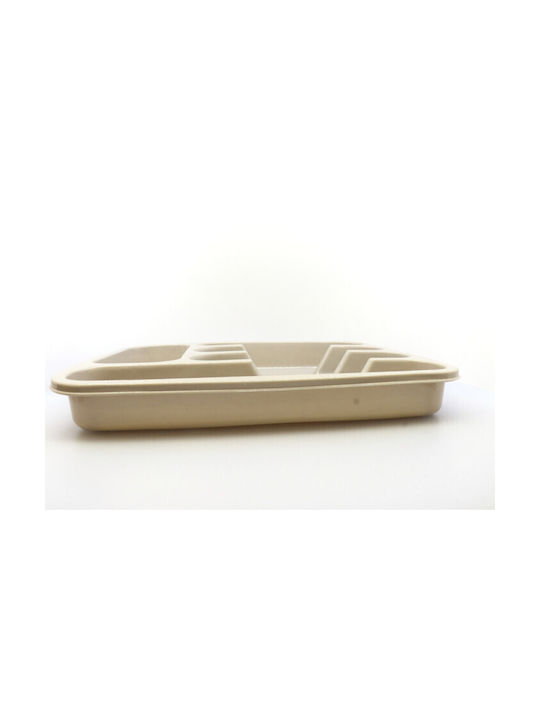 Keskor Tăvi Pentru Tacâmuri De Sertar Din Plastic 33x26x4cm Roșii