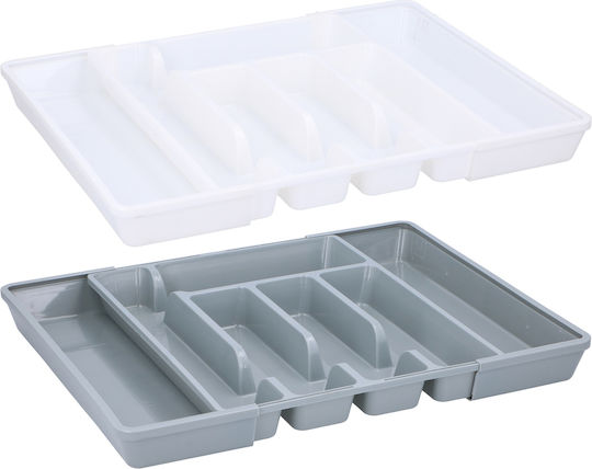 Alpina Appliances Drawer Cutlery Tray Opening Plastic 36.5x27.5x4.3cm White