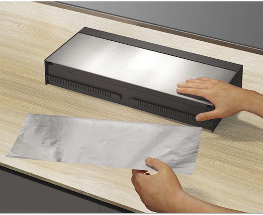 Metaltex Tango Държач за Хартиени Кърпички Стенен Метален Сребрист 37.5x24.4x7см 254412