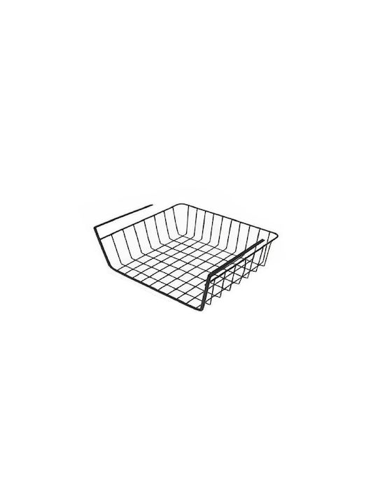 Next Rafturi de organizare a bucătăriei Metal în Negru Culori 26x28.5x19.5cm