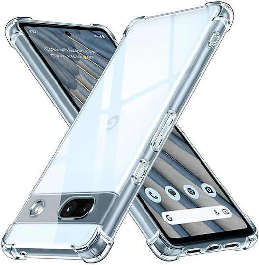 Back Cover Σιλικόνης Διάφανο (Google Pixel 7a)