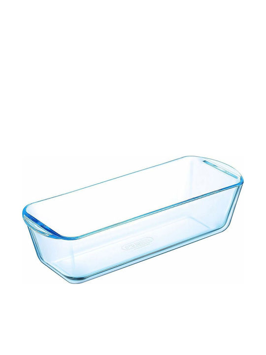 Pyrex Φόρμα Ζαχαροπλαστικής για Κέικ Ορθογώνια Γυάλινη 28x12εκ.
