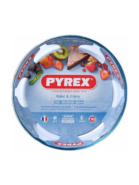 Pyrex Φόρμα Ζαχαροπλαστικής για Κέικ Ορθογώνια Γυάλινη 28x12εκ.