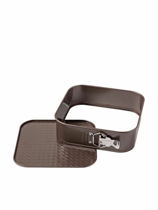 Pyrex Asimetria Backform Torte Aluminium mit abnehmbarem Boden 24x24cm 1cm