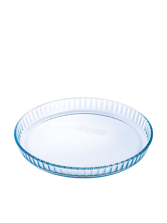 Pyrex No Coating Glass Tart Baking Pan 24x24cm