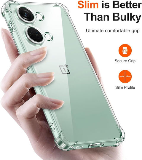 Back Cover Silicon Transparent (OnePlus Nord 3)