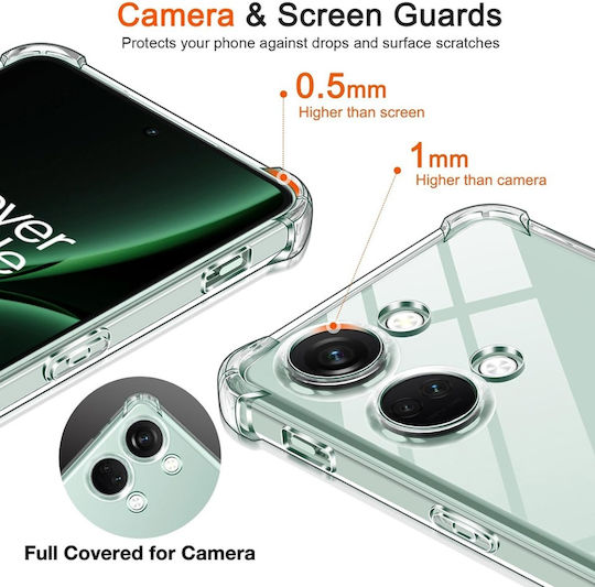 Back Cover Silicon Transparent (OnePlus Nord 3)