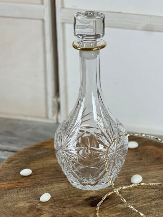 RCR Wedding Carafe made of Crystal Gold 1pcs