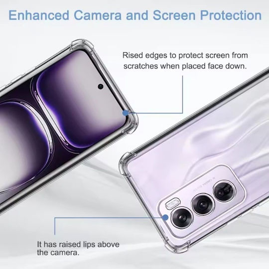 Skyddar Innovation Handyhülle aus Silikon Transparent (Oppo Reno13 Pro)