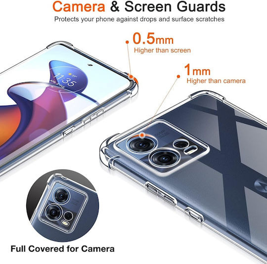 Back Cover Silicone Transparent (Motorola Edge 30 Fusion)