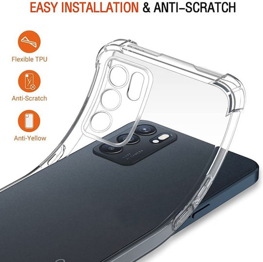 Back Cover Σιλικόνης Διάφανο (Oppo Reno6)