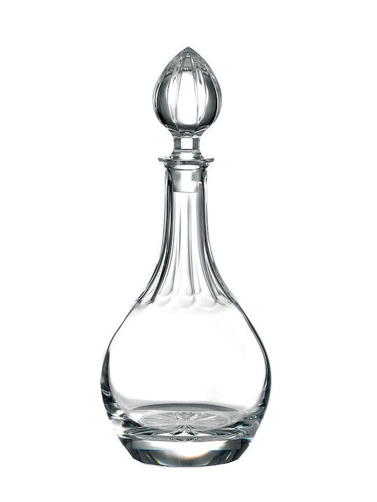 Novaker King Louis Crystal Decanter for Serving with Transparent Stopper 700ml KM80