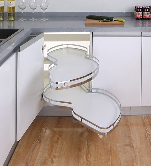 Kitchen Mechanism Fasoli Finetto Brake Door 40cm White Left Opening 102-1320#40fbi 500mm Depth