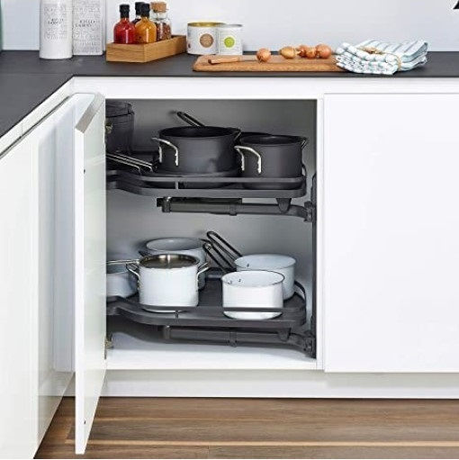 Kitchen Mechanism Fasoli Finetto Brake Door 60cm Anthracite Left Opening 102-1320#60ant 500mm Depth
