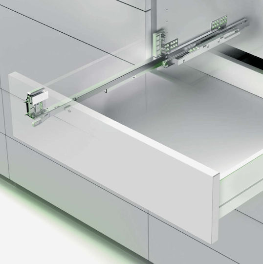Drawer with Brake 50cm Slim Box 02.90.50sg