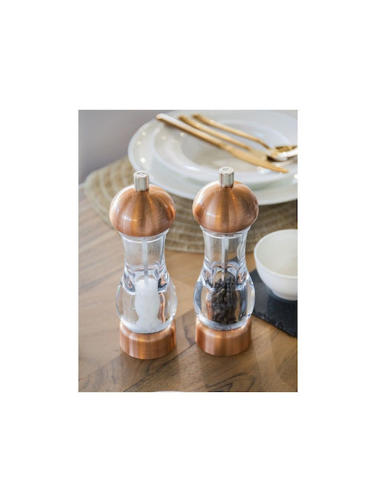 Kitchen Craft Μύλος Αλατιού Masterclass Copper 19εκ. 6τμχ